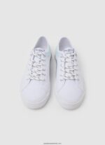 adidași de bază Kenton Road femei Pepe Jeans alb 6Z0R46635 - imagine 2
