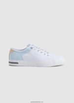 adidași de bază Kenton Road femei Pepe Jeans alb 6Z0R46635