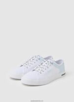 adidași de bază Kenton Road femei Pepe Jeans alb 6Z0R46635 - imagine 3
