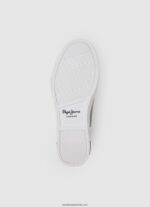 adidași de bază Kenton Road femei Pepe Jeans alb 6Z0R46635 - imagine 5