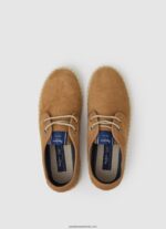 adidași din piele claic turistic bărbați Pepe Jeans bronzat 6Z0R461248 - imagine 2