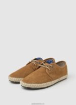 adidași din piele claic turistic bărbați Pepe Jeans bronzat 6Z0R461248 - imagine 3