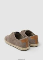 adidași din piele claic turistic bărbați Pepe Jeans piatră întunecată 6Z0R461247 - imagine 5