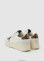 adidași din piele Kore Retry femei Pepe Jeans aproape alb 6Z0R46571 - imagine 4