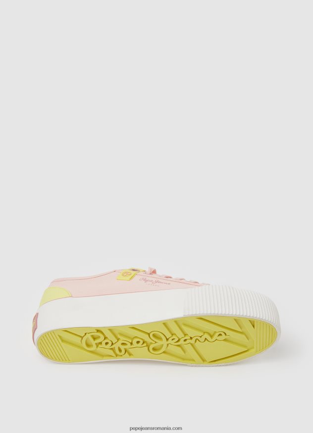 adidași ottis cu platformă de soare femei Pepe Jeans petală 6Z0R46607 - imagine 5