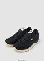 adidași retro brit man eco bărbați Pepe Jeans negru 6Z0R461234 - imagine 3