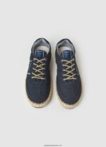adidași turistici cu talpă intermediară din iută bărbați Pepe Jeans marina 6Z0R461252 - imagine 2
