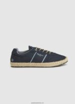 adidași turistici cu talpă intermediară din iută bărbați Pepe Jeans marina 6Z0R461252
