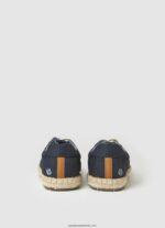 adidași turistici cu talpă intermediară din iută bărbați Pepe Jeans marina 6Z0R461252 - imagine 4