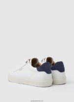 adidasi yogi din piele originali bărbați Pepe Jeans alb 6Z0R461186 - imagine 5