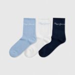 analia pachet de 3 șosete femei Pepe Jeans multi 6Z0R46558