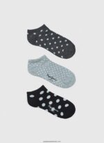 analia pachet de 3 șosete femei Pepe Jeans multi 6Z0R46558 - imagine 4