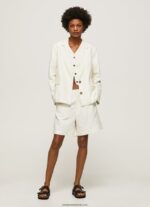 blazer din in cu decolteu dublu femei Pepe Jeans mousse 6Z0R46111