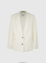 blazer din in cu decolteu dublu femei Pepe Jeans mousse 6Z0R46111 - imagine 5