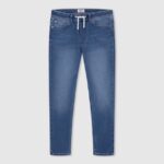 blugi archie cu talie medie relaxed fit băiat Pepe Jeans denim 6Z0R461574