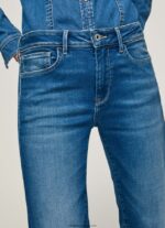 blugi aubrey slim fit cu talie medie femei Pepe Jeans denim 6Z0R4668 - imagine 3