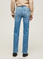 blugi aubrey slim fit cu talie medie femei Pepe Jeans denim 6Z0R4669 - imagine 4