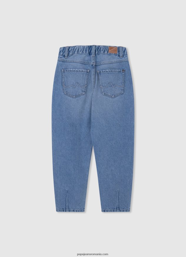 blugi bella cu talie înaltă balloon fit fată Pepe Jeans denim 6Z0R461369 - imagine 2