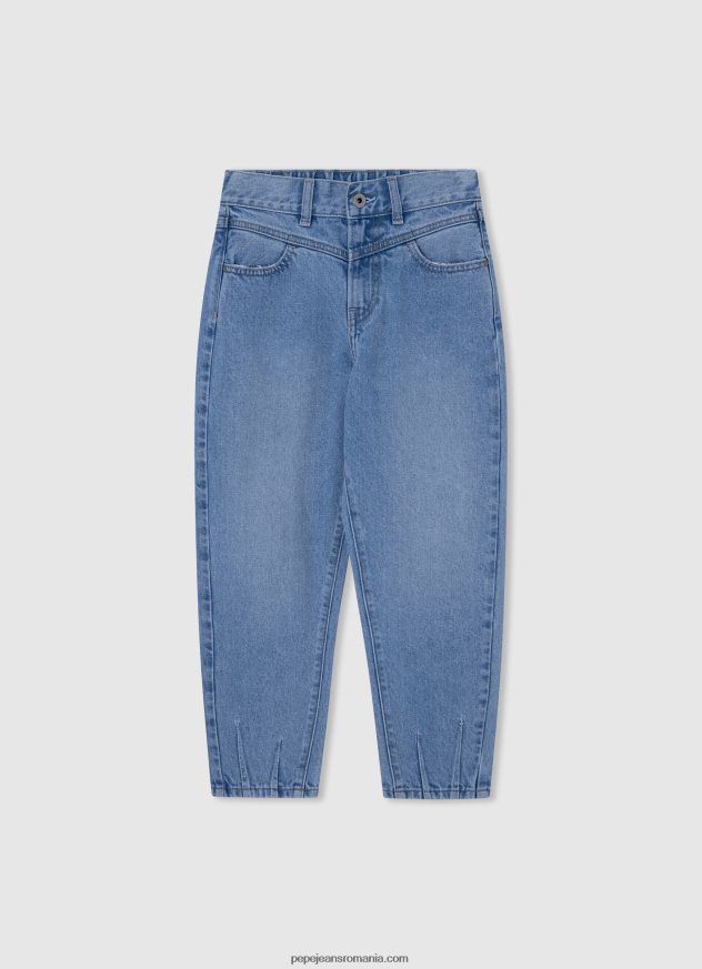 blugi bella cu talie înaltă balloon fit fată Pepe Jeans denim 6Z0R461369 - imagine 1