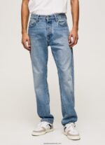blugi byron cu talie medie relaxed fit bărbați Pepe Jeans denim 6Z0R46811 - imagine 2