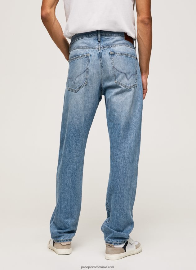 blugi byron cu talie medie relaxed fit bărbați Pepe Jeans denim 6Z0R46811 - imagine 4