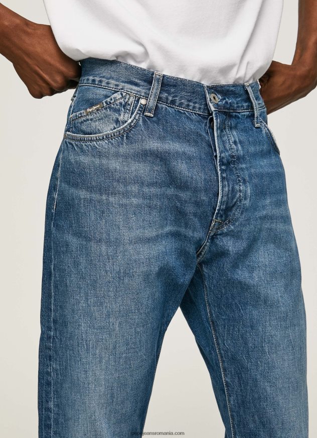blugi byron cu talie medie relaxed fit bărbați Pepe Jeans denim 6Z0R46813 - imagine 3