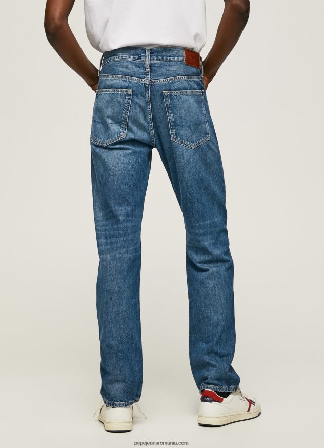 blugi byron cu talie medie relaxed fit bărbați Pepe Jeans denim 6Z0R46813 - imagine 4