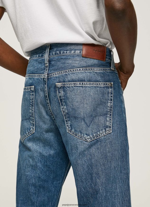 blugi byron cu talie medie relaxed fit bărbați Pepe Jeans denim 6Z0R46813 - imagine 5