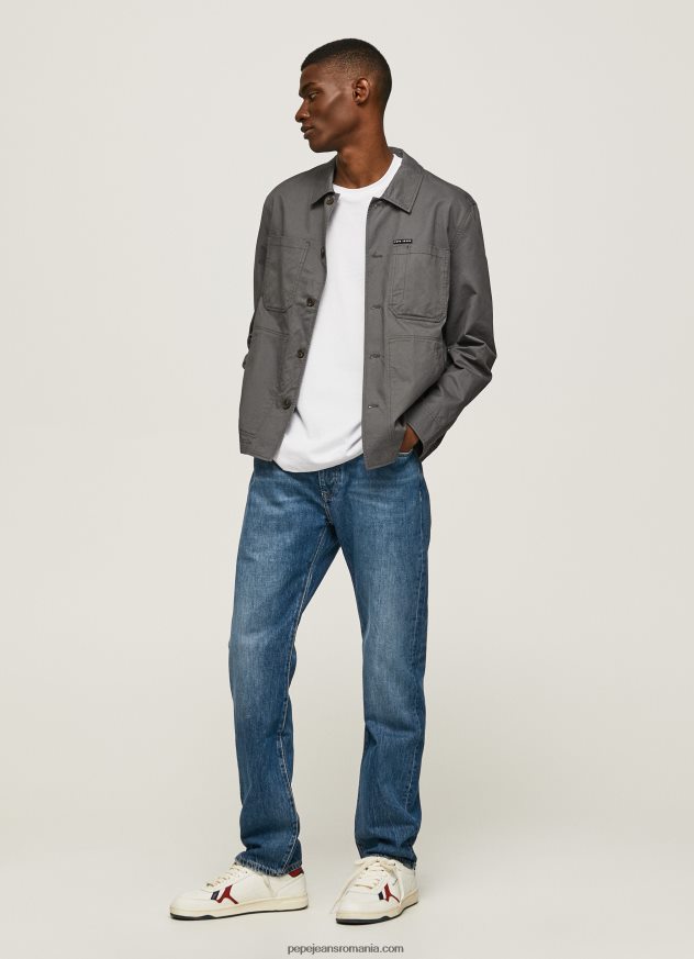 blugi byron cu talie medie relaxed fit bărbați Pepe Jeans denim 6Z0R46813 - imagine 1