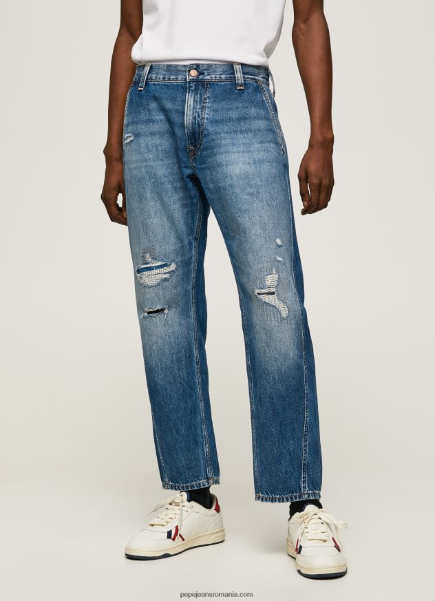 blugi cade cu talie medie relaxed fit bărbați Pepe Jeans denim 6Z0R46812 - imagine 2