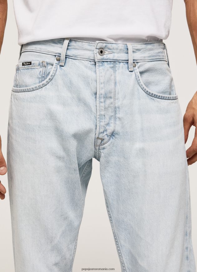 blugi callen cu talie medie relaxed fit bărbați Pepe Jeans denim 6Z0R46809 - imagine 3