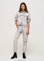 blugi celyn cu talie înaltă, cu ajustare regulată femei Pepe Jeans denim 6Z0R4617