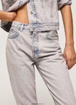 blugi celyn cu talie înaltă, cu ajustare regulată femei Pepe Jeans denim 6Z0R4617 - imagine 3