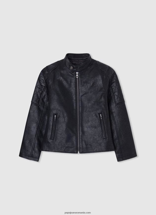 blugi collin cu talie medie relaxată băiat Pepe Jeans denim 6Z0R461572 - imagine 4