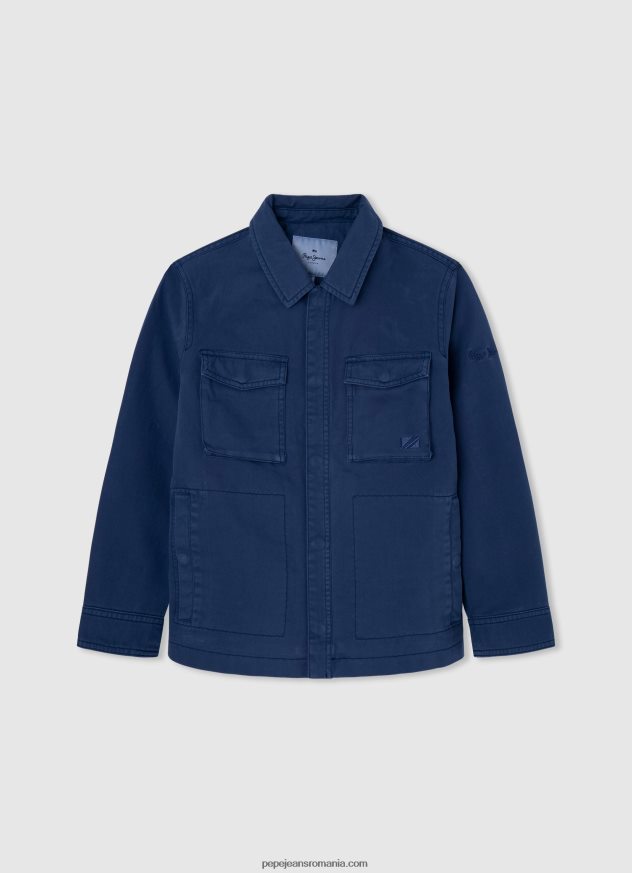 blugi collin cu talie medie relaxată băiat Pepe Jeans denim 6Z0R461572 - imagine 5
