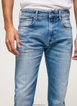 blugi crane slim fit bărbați Pepe Jeans denim 6Z0R46795 - imagine 3