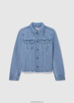 blugi cu talie înaltă lexa jr fată Pepe Jeans denim 6Z0R461360 - imagine 5