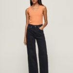 blugi cu talie înaltă lexa sky wide fit femei Pepe Jeans denim 6Z0R4673