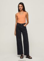 blugi cu talie înaltă lexa sky wide fit femei Pepe Jeans denim 6Z0R4673