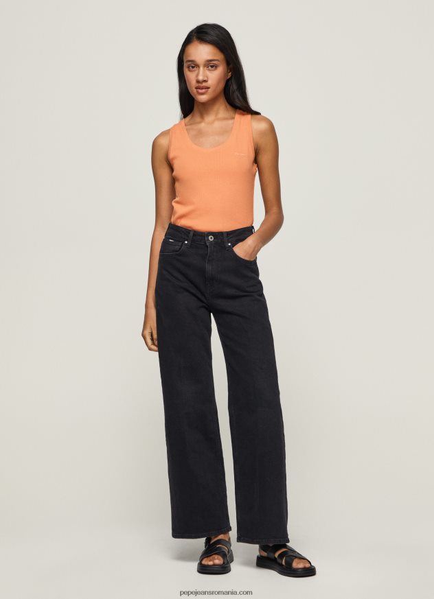 blugi cu talie înaltă lexa sky wide fit femei Pepe Jeans denim 6Z0R4673 - imagine 1