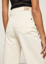 blugi cu talie înaltă lexa sky wide fit femei Pepe Jeans denim 6Z0R4694 - imagine 5