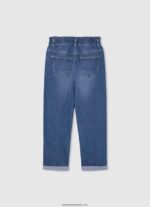 blugi cu talie înaltă reese taper fit fată Pepe Jeans denim 6Z0R461366 - imagine 2