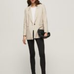 blugi cu talie înaltă regent skinny fit femei Pepe Jeans denim 6Z0R4655