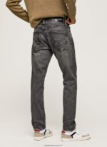 blugi cu talie medie, cu talie medie bărbați Pepe Jeans denim 6Z0R46800 - imagine 4
