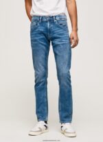 blugi cu talie medie, cu talie medie bărbați Pepe Jeans denim 6Z0R46803 - imagine 2