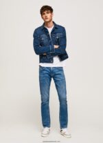 blugi cu talie medie, cu talie medie bărbați Pepe Jeans denim 6Z0R46803