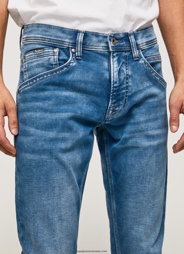 blugi cu talie medie, cu talie medie bărbați Pepe Jeans denim 6Z0R46803 - imagine 3
