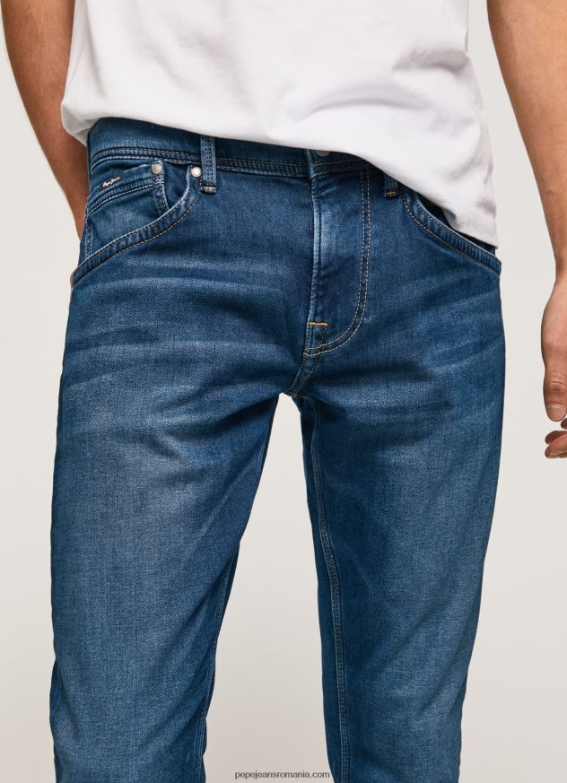blugi cu talie medie, cu talie medie bărbați Pepe Jeans denim 6Z0R46804 - imagine 3