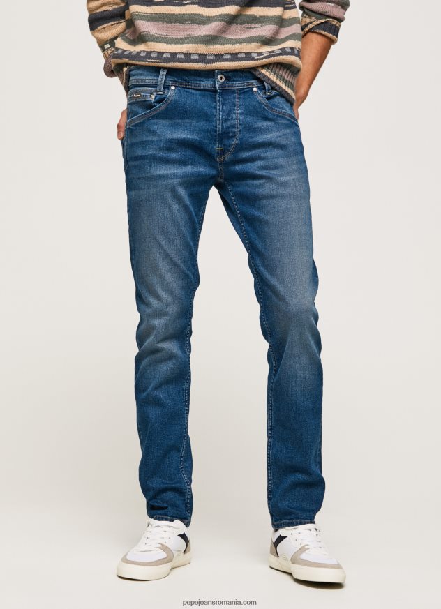 blugi cu talie medie cu vârf cu talie medie bărbați Pepe Jeans denim 6Z0R46801 - imagine 2