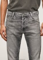 blugi cu talie medie cu vârf cu talie medie bărbați Pepe Jeans denim 6Z0R46802 - imagine 3
